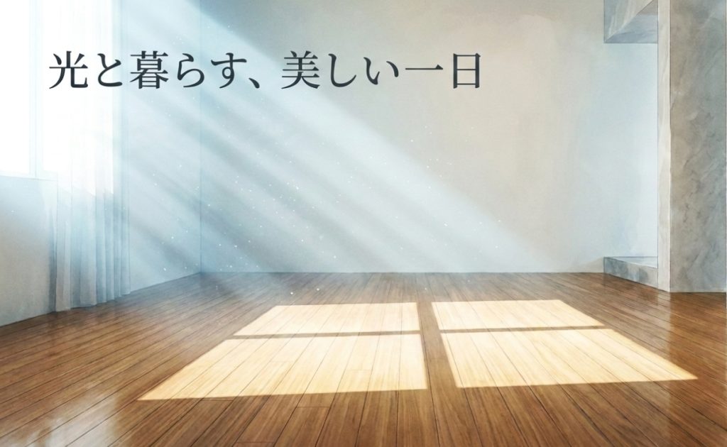 窓がなくても明るい家